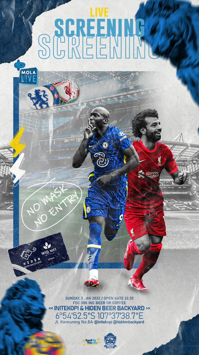 CISCbandung's tweet image. Live screening
Chelsea vs Liverpool
Open gate 22.30
Come on chelsea!!!
#chelsea #ciscbdg #matchday
