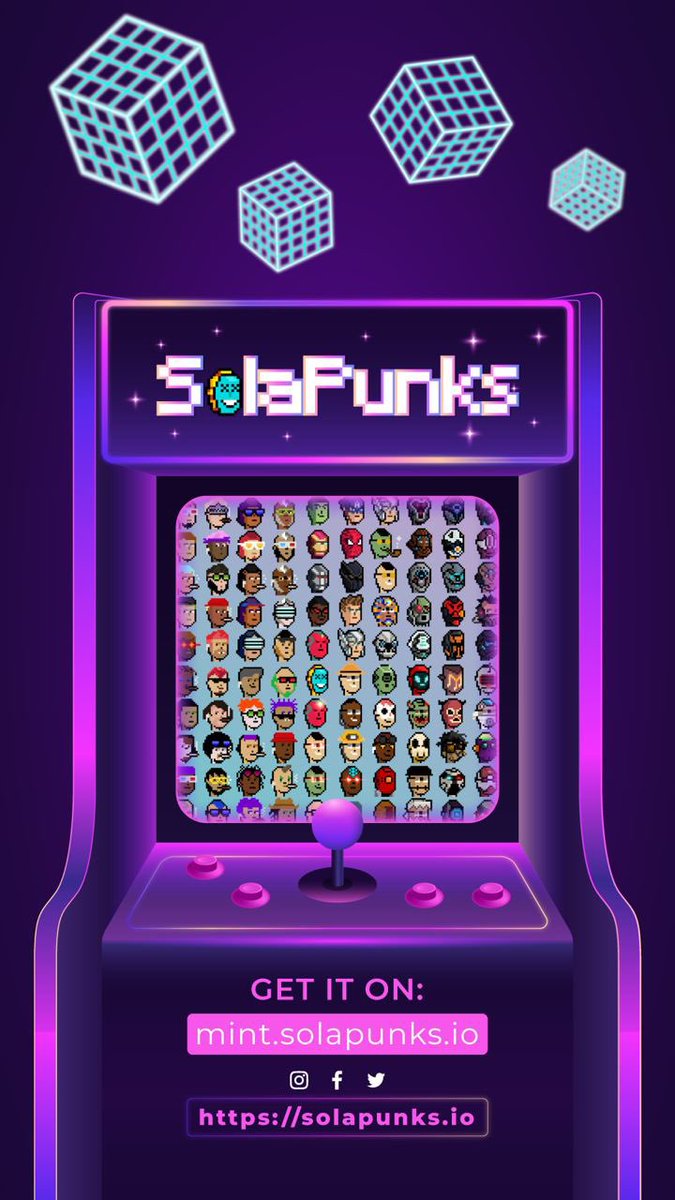 sola_punk's tweet photo. @IcedKnife That's totally us 😎 MINT IS LICE NOW 🎉🎉🎉 #Solana #solapunks #NFTs #punks https://t.co/XF4AlBOg55