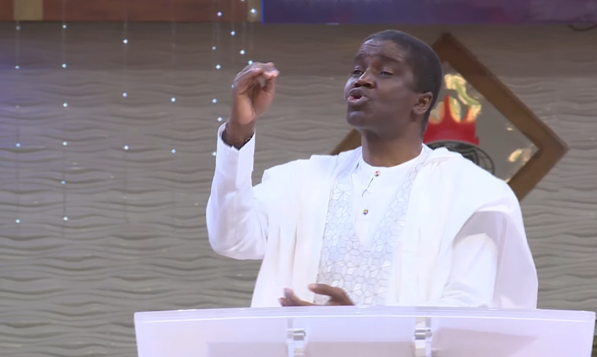 LFCGoshen's tweet photo. "Actualization Comes By Growth"~@ Bishop David Abioye Luke 2:40
#LFCLiveService
#FirstServiceOfTheYear
#MoreThanAConqueror
#1stService https://t.co/jISJZbOqvu
