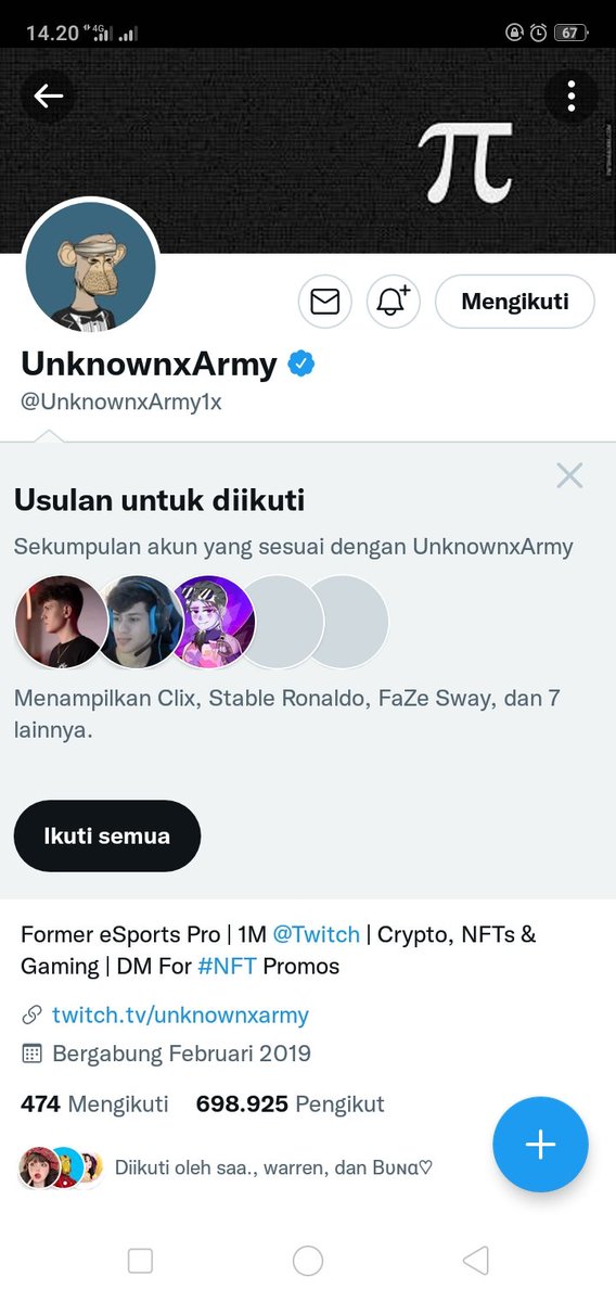 Firman82934503's tweet photo. @prctiu @UnknownxArmy1x Done https://t.co/jDzLZ6GwPN
