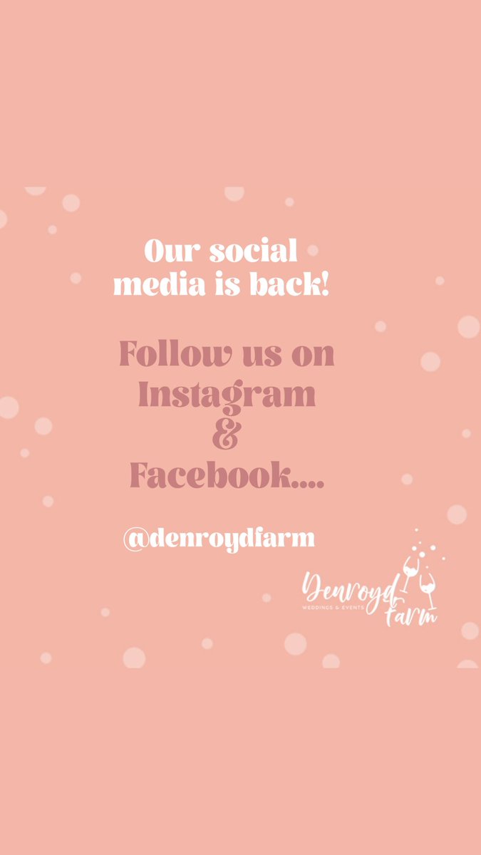 DenroydFarm's tweet photo. Weโve had the best news to start 2๏ธโฃ0๏ธโฃ2๏ธโฃ2๏ธโฃ, our Facebook and Instagram pages are back! ๐๐ป๐ฅ๐๐ฅ
Please follow us @denroydfarm ๐
Thank you to @BeanieMedia for all your help
Happy new year everyone ๐ฅณ
#hd8network https://t.co/kBWHp05QXV