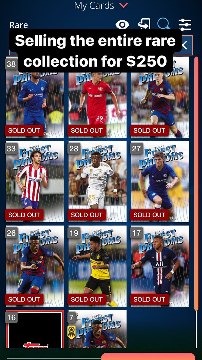 collectorsKICK's tweet photo. HMU if you’re interested #toppskick #Topps #digitalcollectibles #investing https://t.co/DX4CEZSFfV