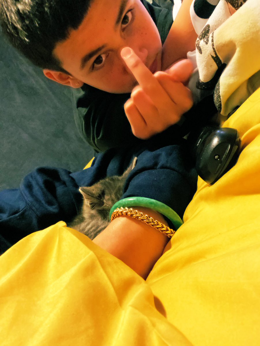 peachmobb's tweet photo. Should I sock him? Lol #almost13 https://t.co/bdTK9mXOFj