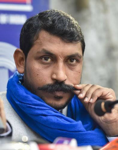 #ReleaseChandrashekharAzad

We demand immediate release of <a href="/BhimArmyChief/">Chandra Shekhar Aazad</a> 

Revolutionary Jai Pasmanda to Azad bhai.