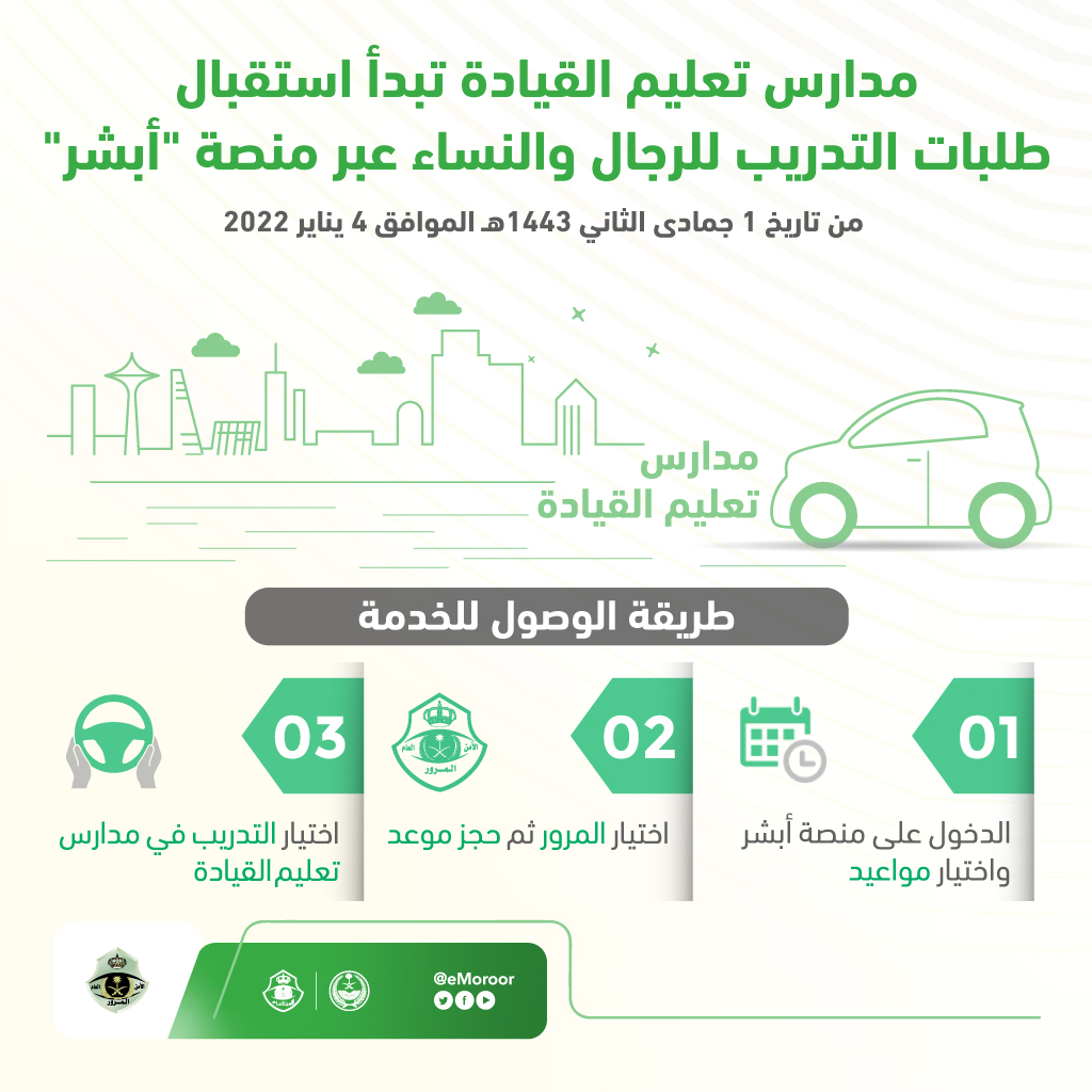 المرور السعودي tweet media