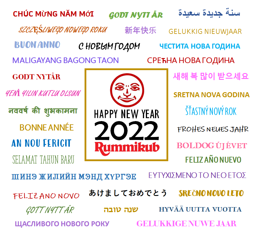 RummikubApps's tweet photo. HAPPY NEW YEAR 2022!
@RUMMIKUB https://t.co/FLHoPz9wk1