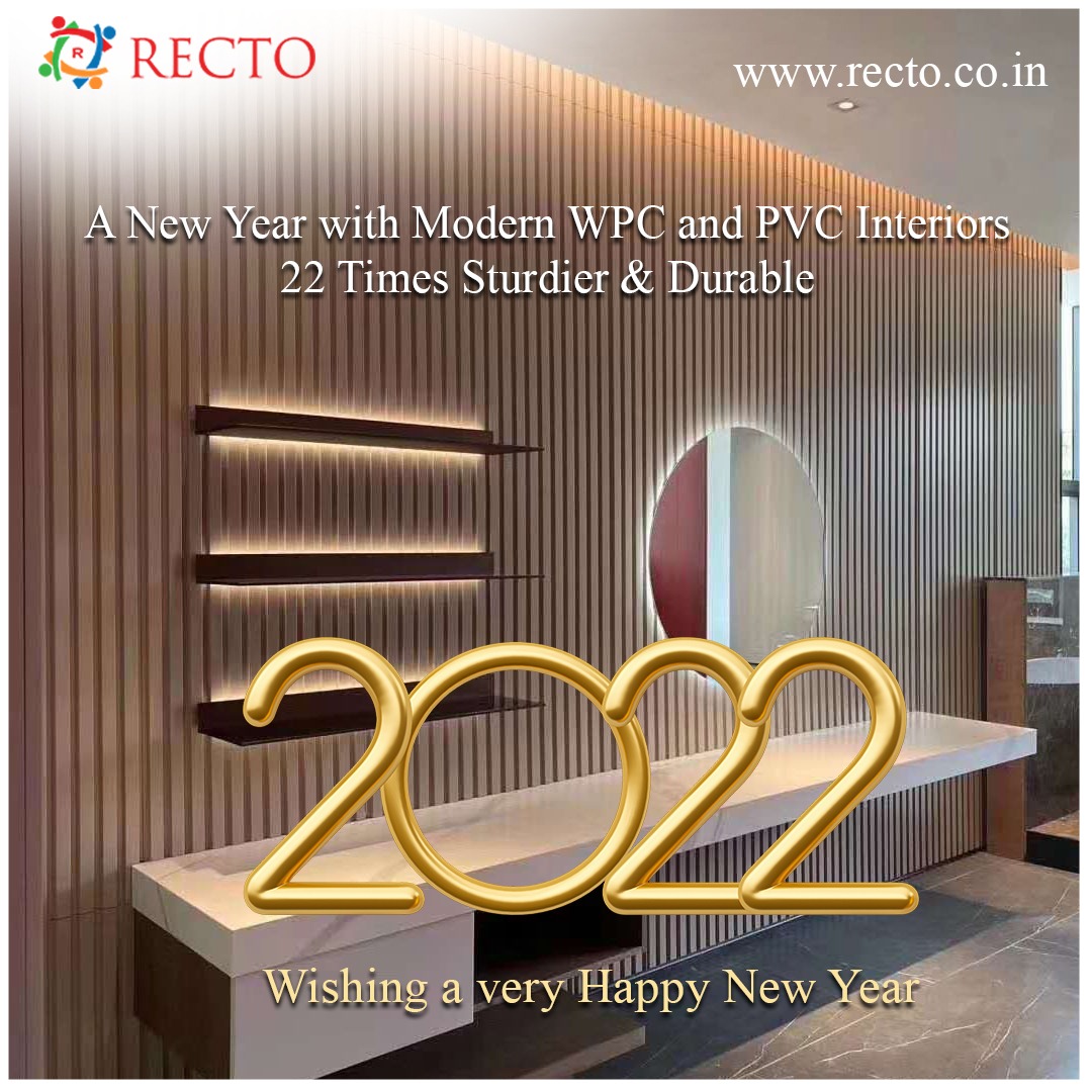 Recto_1's tweet photo. A New Year with Modern WPC and PVC Interiors 22 times Sturdier &amp; Durable.
https://t.co/rOYzgKBxp5
#Recto #WPC #PVC #WPCceilings #PVCceilings #Claddings #Interior #Exterior #WPCplanks #Ceilings #Smartlocks #Intelligentlocks #Interiordesgning #Modularkitchen #Security https://t.co/dBbr49PGYN
