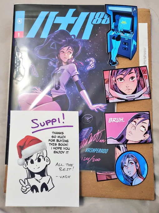 Thanks @vashperado! Also for the extra stickers, everything looks lovely! 
