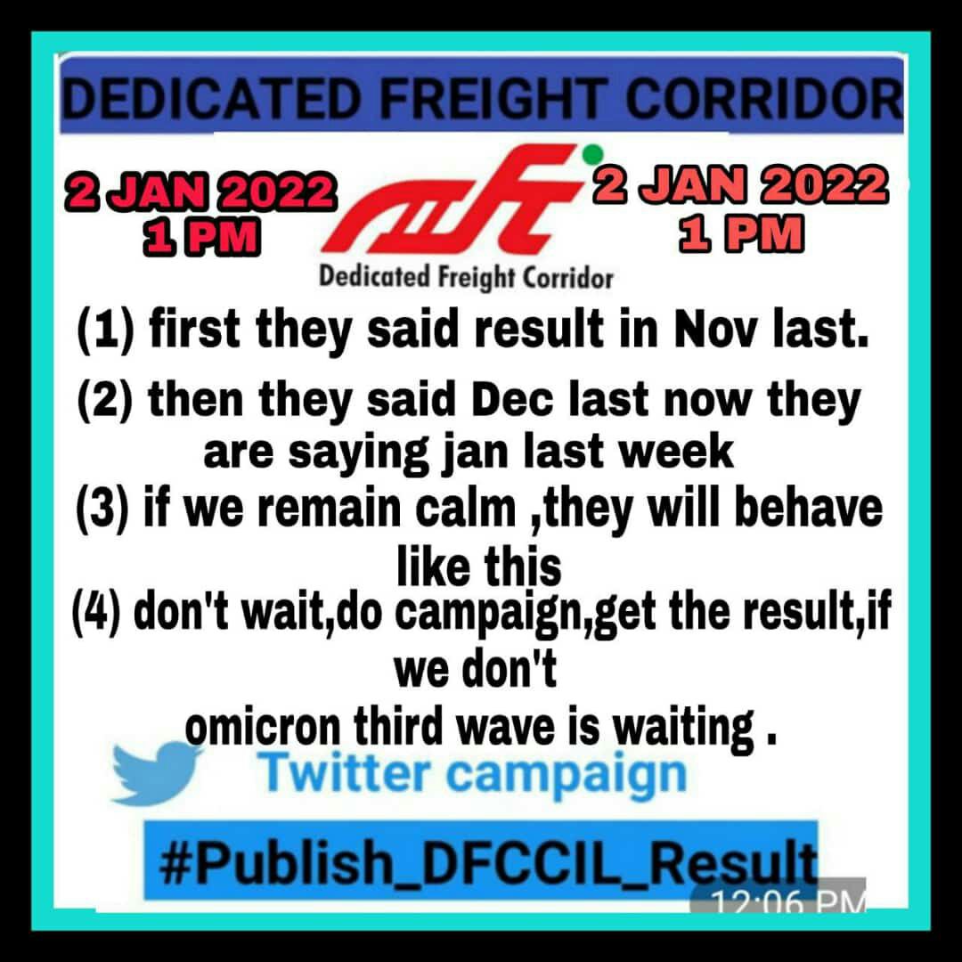DeveshPg's tweet photo. It has been more than 3 months since the paper was conducted.  Please publish the result soon.
#Publish_DFCCIL_Result https://t.co/zCJXU2Hdod