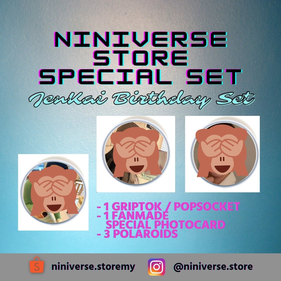 niniversestore's tweet photo. BLACKPINK JENNIE AND EXO KAI SPECIAL BIRTHDAY GRIPTOK / POPSOCKET SET. 

Full details on Tuesday 🙆🏻‍♀️ https://t.co/JOIbnjepcS