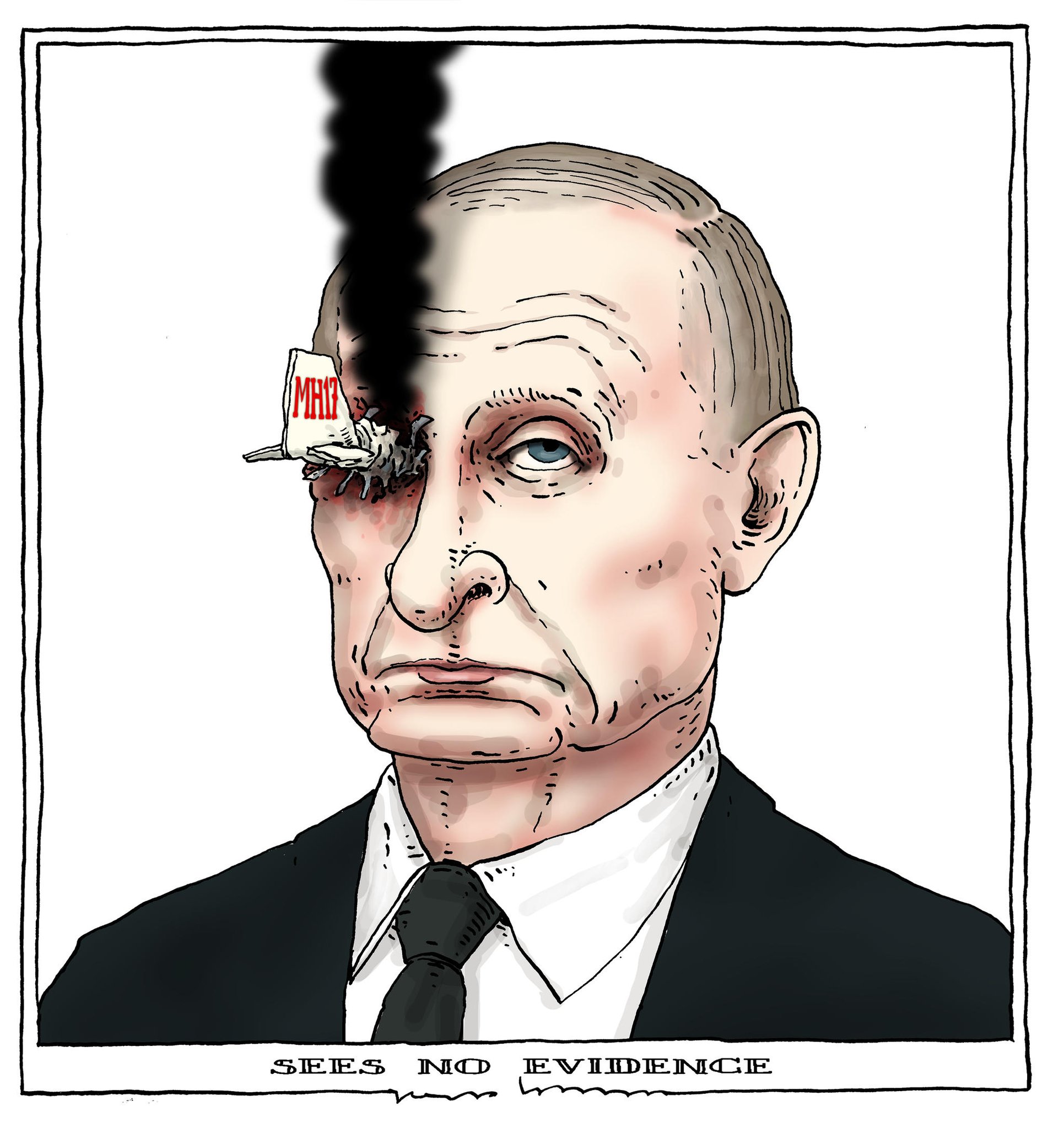 карикатура на путина фото