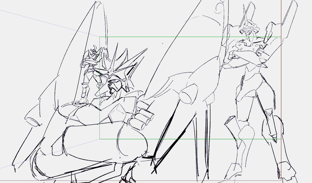 Size correction. take your pick of how big you want your eva 