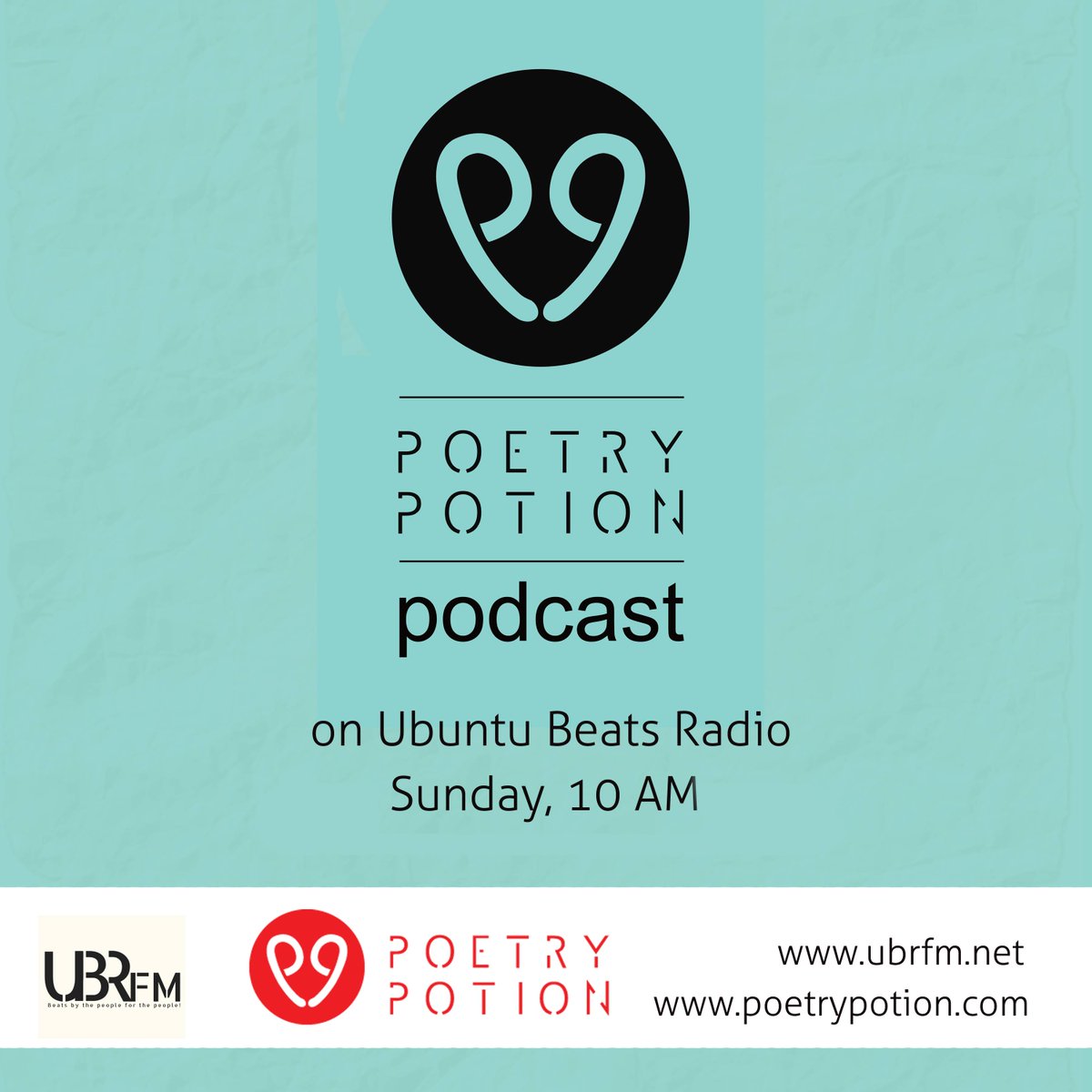poetrypotion's tweet photo. Hey! We have some poems for your hangover.
Listen to the #PoetryPotionPodcaston on @UBRFM today at 10AM.
#PoetryPotionPodcast
#ubrfm
#PoetryPodcast https://t.co/FvtHlibfzm