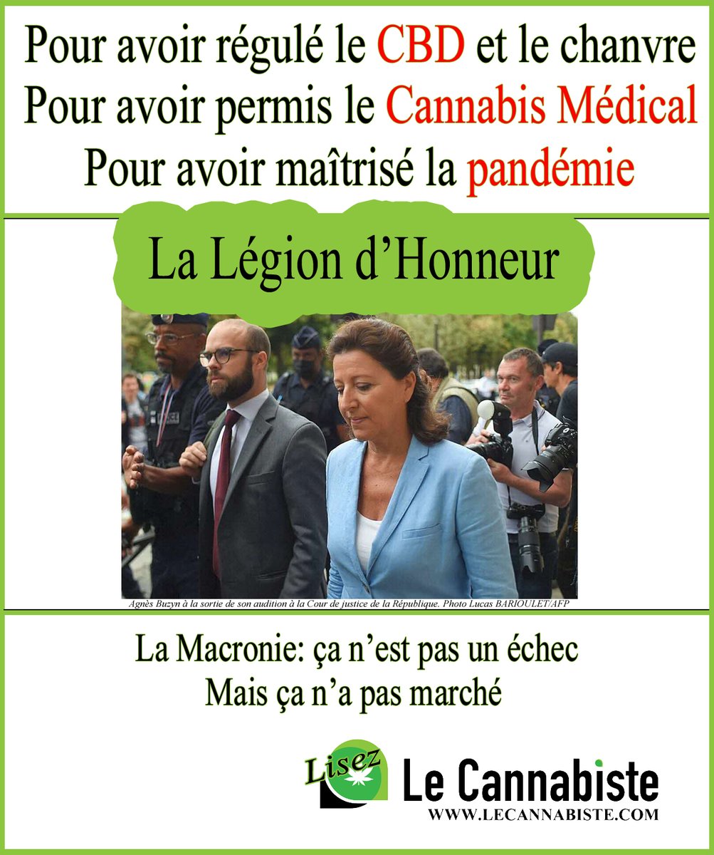 jpceccaldi's tweet image. "Ça n'est pas un échec, mais ça n'a pas marché"

#MemesDeWeed #LeCannabiste #Humour #Buzyn #Ministre #LegionDHonneur #Echec #ÇaNaPasMarche #CBD #chanvre #Cannabis #Medical #Medecine #Nullarde #Lobbying #Corruption #EmmanuelMacron #HonteInternationale #France #pandemie #minable