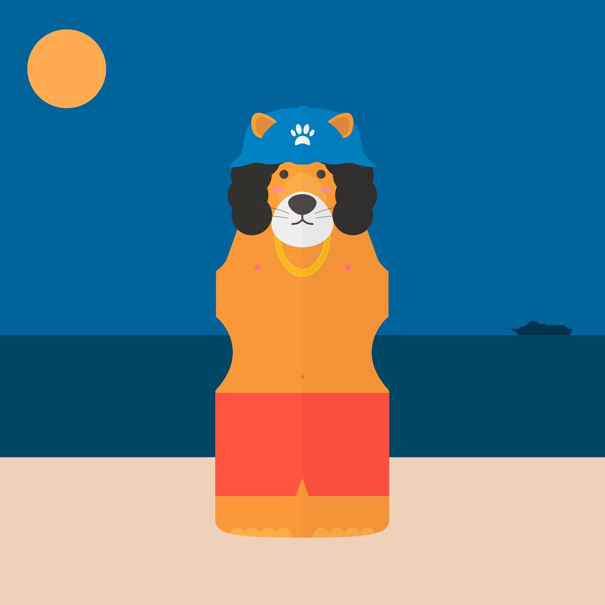 PWITHTHEONE's tweet photo. @Kawanar3 🦁☺️🌊☀️ AFROLI-O x Curd Gang #AFROLIO #CurdGang https://t.co/izCdPUEesm