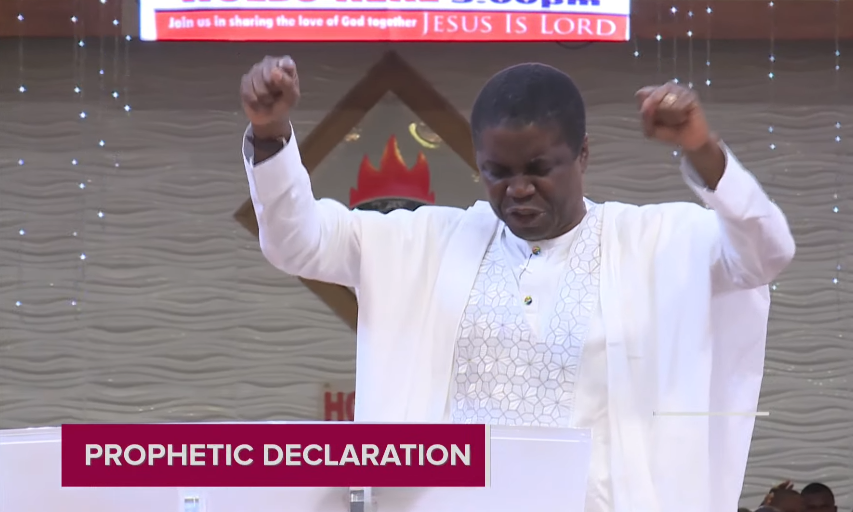 LFCGoshen's tweet photo. "This Year You Will Be Wining On Every Side"~@ Bishop David Abioye
#LFCLiveService
#FirstServiceOfTheYear
#MoreThanAConqueror
#1stService https://t.co/zoET3tpT9v