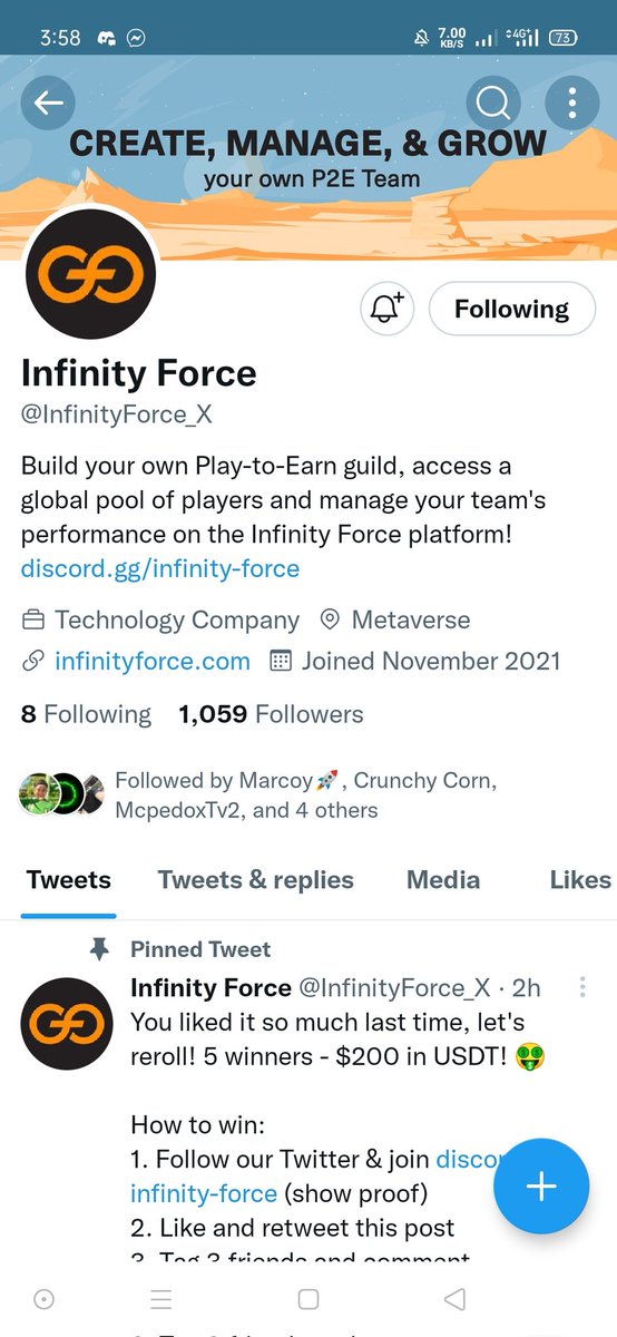 Huangcham45's tweet photo. @InfinityForce_X @AaronCuaresma4 
@eiaeclmnt 
@SelleJulian
Happy New Year infinity force ❤️

#infinityforce #nft #PlayToEarn https://t.co/d1sv0cTir2