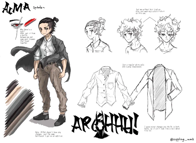 Did an update for my character's. 