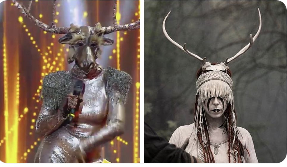 hamdullaharvas's tweet photo. FOX TV denen pislik çukuru 
#MaskeKimsinSen adlı programda açık açık sapık Pagan inancının ritüellerini  show adı altında sergilemiş.
Bu ve buna benzer bir çok TV kanallarının tek kuruluş amaçları var; Milletimizi kendi öz değerlendirden koparmak.

#RtürkUyuma 
#FoxtvhaddiniBil https://t.co/KXKl9PSGFF