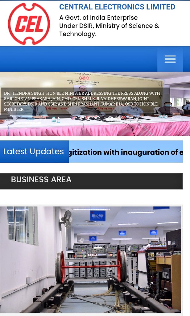 idesibanker's tweet image. ★मोदी सरकार ने एयर इंडिया के बाद एक और #PSU को औने-पौने दाम में बेच डाला
◆नाम-Central Electronics Ltd.
◆स्थापना-1974
◆31.03.2021 तक CEL के पास कुल जमीन -2,02,000वर्ग मी0(MV-₹440 करोड़)
◆CEL का बाजार पूंजीकरण-₹957 करोड़
◆ग्रॉस प्रॉफिट=₹136करोड़(2020-21 में)
1/n
#SavePSUs