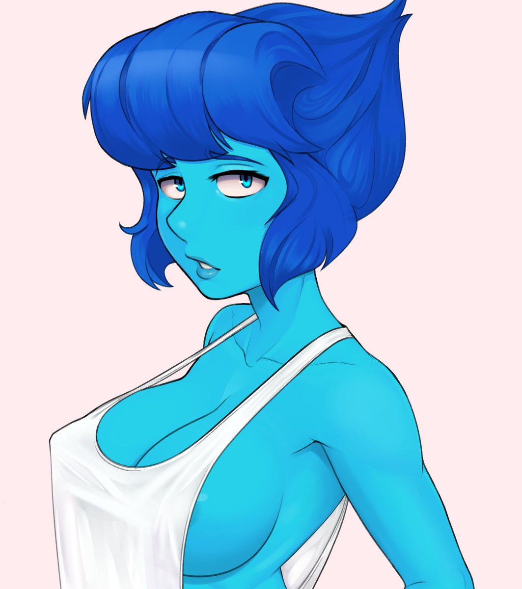 Tear_Drop_Lapis's tweet photo. //Almost 30°c here today ;-;//

Lapis stared at the reader slightly confused though it didn't really show, she was wondering why on Earth they were staring at her so much. Grabbing her shirt and fanning herself a little while sighing as sweat rolls down her cheek.

"So hot.." https://t.co/3MpP7YrsQL