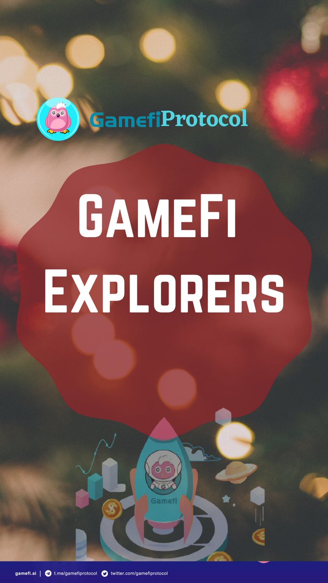 DiyenDanArts's tweet image. Hey guys
GameFi Explorers are the crucial &quot;investment and research team&quot; of #GameFiProtocol. They are searching for high-quality, promising &amp;amp; worthy #P2E #GameFi projects on various public chains such as #ETH, #BSC , &amp;amp; #HECO.

Learn more: gamefi.ai/developerAllia…
#NFTs #GameFi