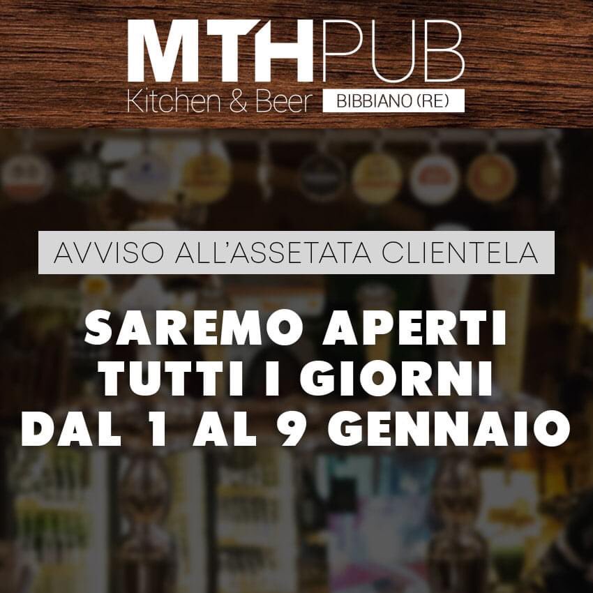 Fino al 9 gennaio aperti tutte le sere !!