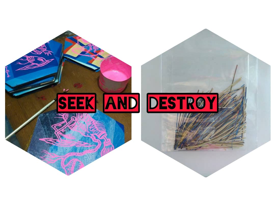 pey_oke's tweet photo. seek [sick] and destroy (!)

Gambarnya Apa Ceritanya Kemana (?)
100cm x 75cm unframed
(unity 72 pictures in a pack) 
mix medium
unfinished work from 2020 until now (!)

*waste time

#hancurkan
#destroy
#doodles
#geometricabstraction
#sick
#gambarnyaapaceritanyakema https://t.co/VQyHFeig5B