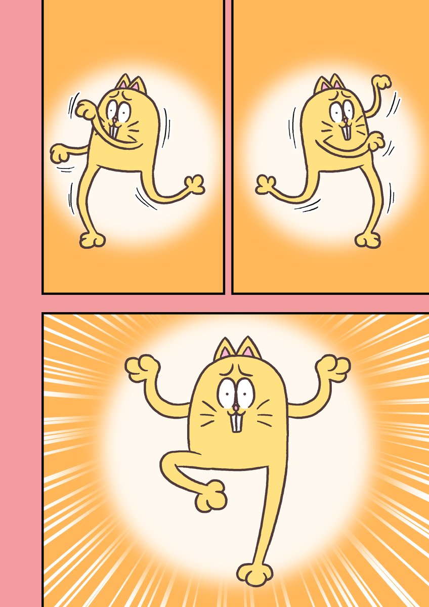 #モデ猫
#創作漫画 
#マンガが読めるハッシュタグ 
#漫画が読めるハッシュタグ 
#フルパーセント
モデル体型の長足ネコチャンのおはなし(仮)
特別編「そば」
特別編「じょやのかね」
特別編「おとしだま」

昨年末色々あって公開できなかったので、前2作も一緒に再掲です。

1/7 