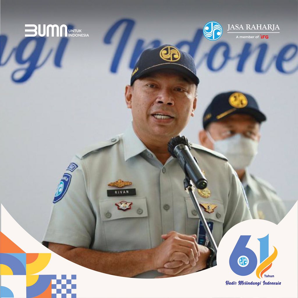 jr_sulut's tweet photo. Di 61 Tahun Jasa Raharja semoga dapat terus memberikan pelayanan terbaik sebagai penyedia perlindungan dasar bagi segenap lapisan masyarakat Indonesia yang menjadi korban kecelakaan di darat, laut maupun udara. https://t.co/bUGKHLxLcg