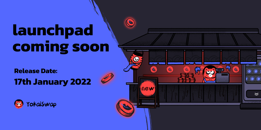 yokaiswapnervos's tweet photo. 🔔Mark it on your calendar!🔔

The first #launchpad on #NervosNetwork is going live on 17 Jan!🥳

#YokaiSwap Launchpad will be released along with the first project #IDO for @Daruma_DAO, directly on https://t.co/PCRUxXmri0🙌
 
Get your hands on $YOK/ $CKB LP tokens to get ready⚡️ https://t.co/WpcJ9WAZCW