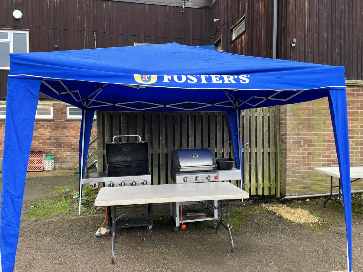 Biggyrugby's tweet photo. KICK OFF is at 11am! The club is all set for the Matt King Memorial Game, honouring a true legend. We've got an outside bar, marquee with seating, hot food, &amp; some cracking rugby lined up. Entry is free but we'd love a £5  donation (or more) for Variety, the Children’s Charity. https://t.co/gRwO2KEVHa