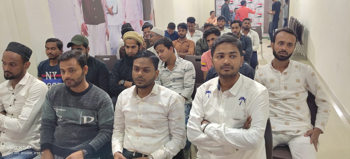 YouthBhiwandi's tweet photo. राष्ट्रवादी काँग्रेस पार्टी भिवंडी शहर जिल्हाध्यक्ष शोहेब खान गुड्डू साहेब के मार्गदर्शन मे व राष्ट्रवादी युवक काँग्रेस पार्टी भिवंडी शहर जिल्हाध्यक्ष असिफ खान साहेब के नेतृत्व अरहम अंसारी ने दर्जनों युवा साथियों के साथ प्रवेश किया और https://t.co/fQfJwoRgPu