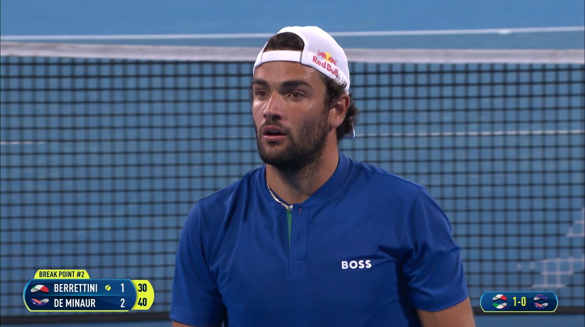 Matteo Berrettini To Wear Hugo Bass 