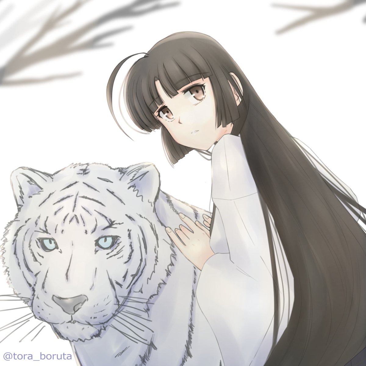 艦これ「明けましておめでとうございます!🐯
今年もどうぞよろしくお願いいたします!🐅」|🦕とらぼるた🐢のイラスト