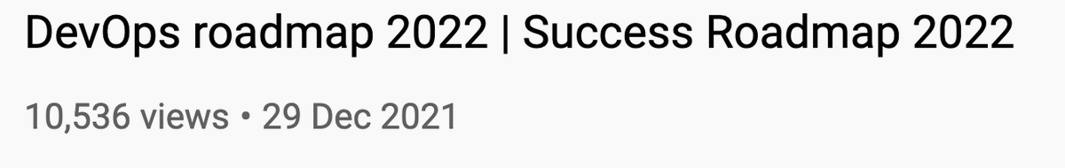 SaiyamPathak's tweet image. What is your excuse for getting started now ??
100+ DM&apos;s - Not able to answer all but tbh the answer for most of them is anyone can do it, just follow the roadmap, learn in public, get involved with OSS projects and jobs will come to you!
#10kviews #learnwithsaiyam #devops2022