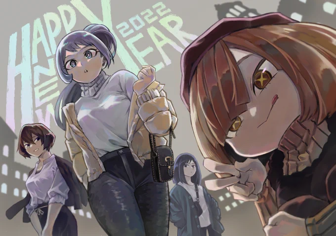なかなか納得いかないから再投稿させていただきます🙇‍♂️
2022年もよろしくお願い致します🐯
#ヒロアカ #波動ねじれ #小森希乃子 #マンダレイ #小大唯 
