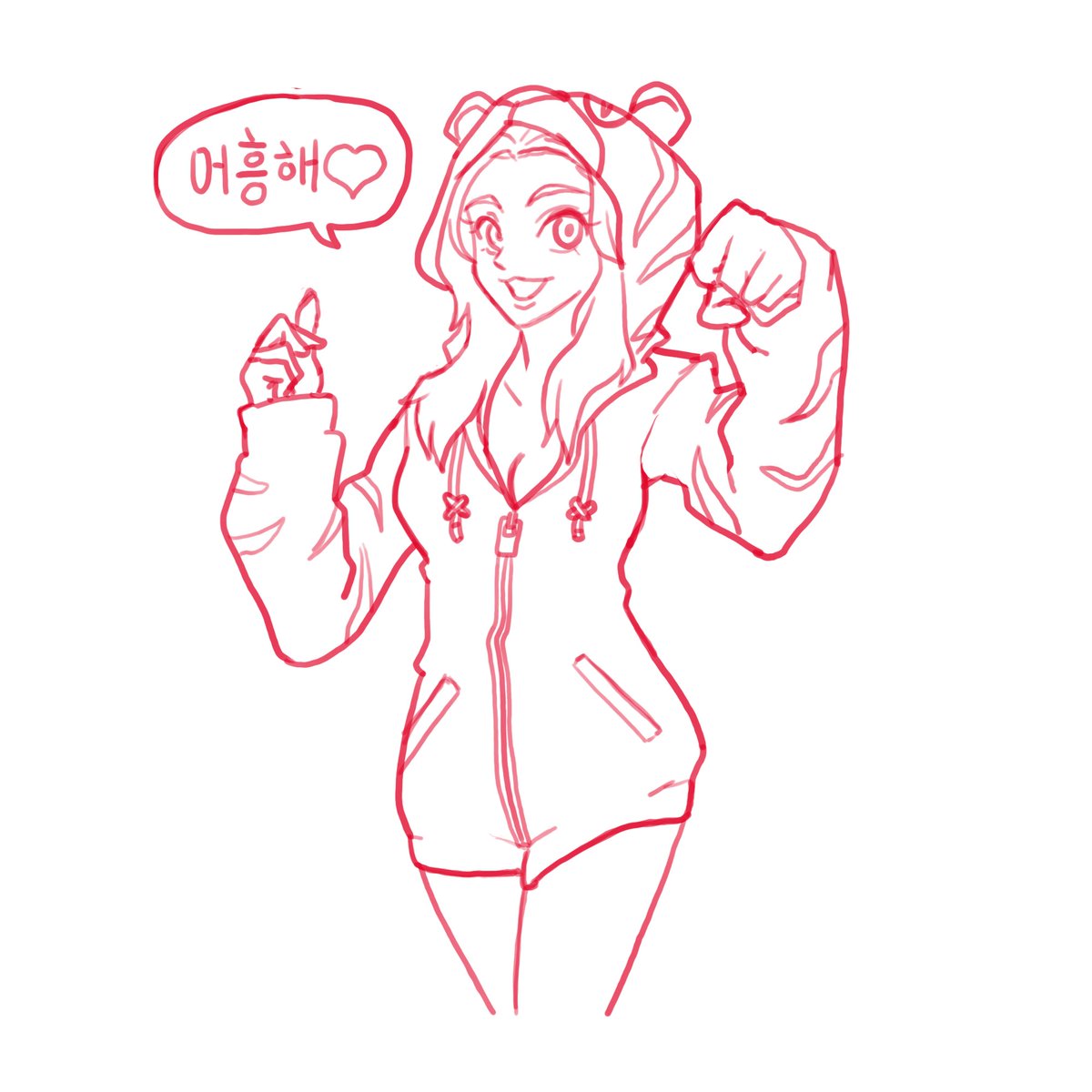 kun_ini's tweet photo. 그냥 컬러링 하지 말걸 그랬나?
Need more parctice at coloring! 
#tigergirl #tiger #blacktiger #hoodie #practice #sketch #drawing #photoshop https://t.co/rEiOfndxf9