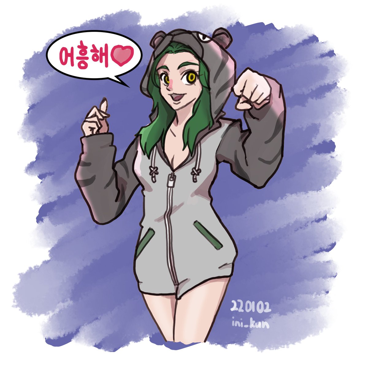 kun_ini's tweet photo. 그냥 컬러링 하지 말걸 그랬나?
Need more parctice at coloring! 
#tigergirl #tiger #blacktiger #hoodie #practice #sketch #drawing #photoshop https://t.co/rEiOfndxf9