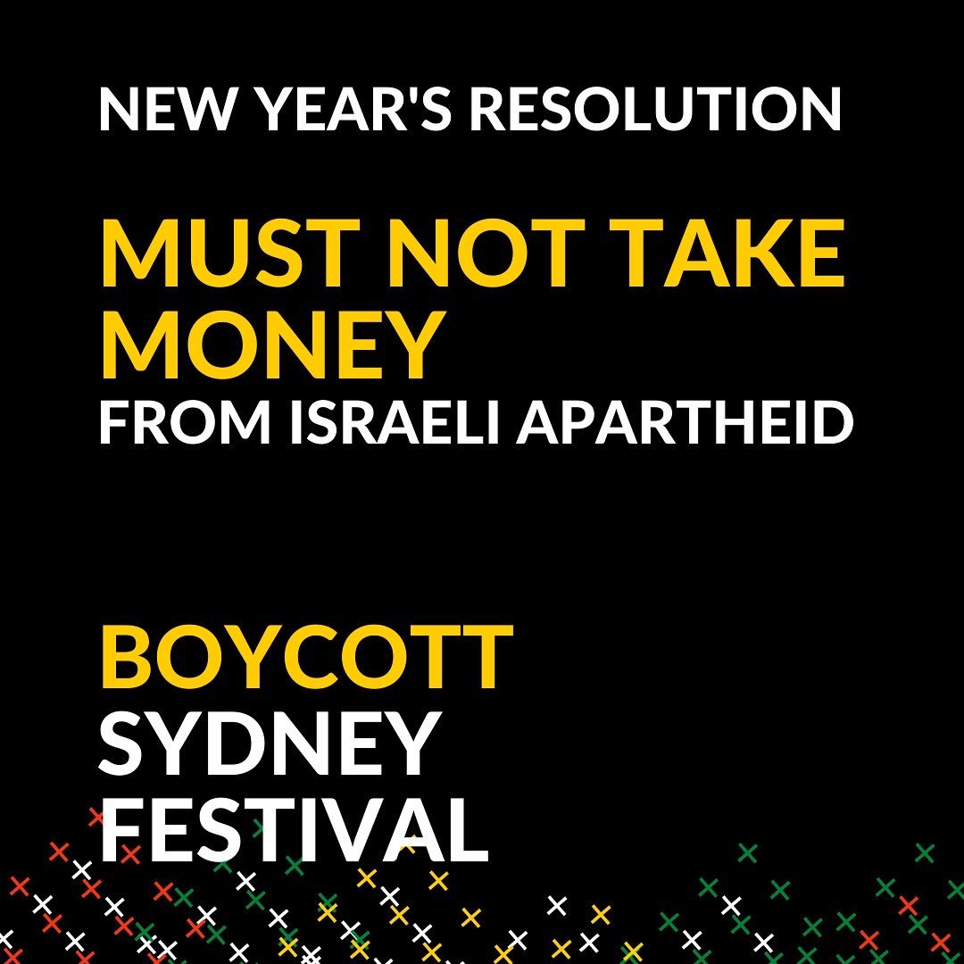ArabiStudio's tweet photo. @sydney_festival has refused artist calls to divest its Star Partnership with the Israeli Embassy and end all relations with the apartheid state. 
As artists we will not be silent.  #boycottsydfest #sydneyfestival https://t.co/4oL17jfupE