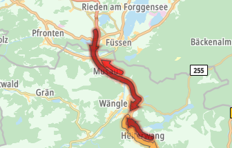 ANWBeuropa's tweet photo. Vakantieverkeer staat in de file op de #Fernpas Füssen ► Heiterwang #Duitsland #Oostenrijk +45 min. https://t.co/GEZlzCQvmW