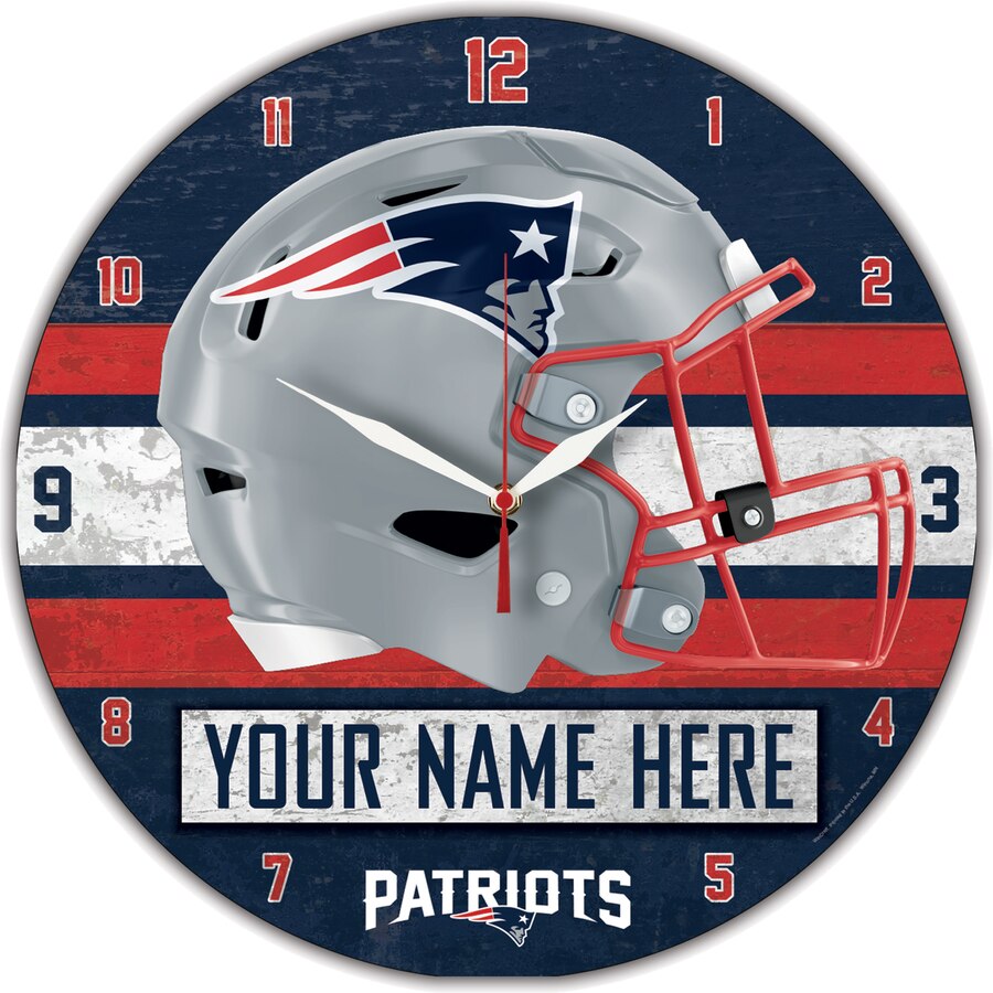 Are You A Loyal Follower Of The Patriots? 

If So, Check These New England Patriots Clocks. 

Never Miss Another Minute Of Patriots Action.

A Great Way To Display Your Favorite Team Logo &amp; Colors.

bit.ly/3zfyDZ0

#nfl #americanfootballaccessories #newenglandpatriots