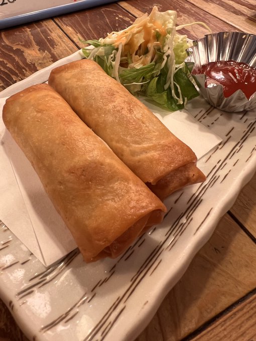 春巻きのtwitterイラスト検索結果 古い順