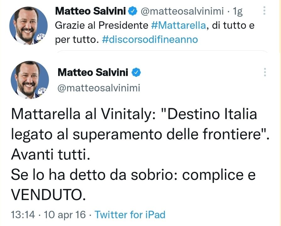legalizzas's tweet photo. Anche questa non era male...#SalviniPagliaccio .
#auguri #PresidenteDellaRepubblica #Mattarella #Salvini #kega https://t.co/5sSW9RH8db