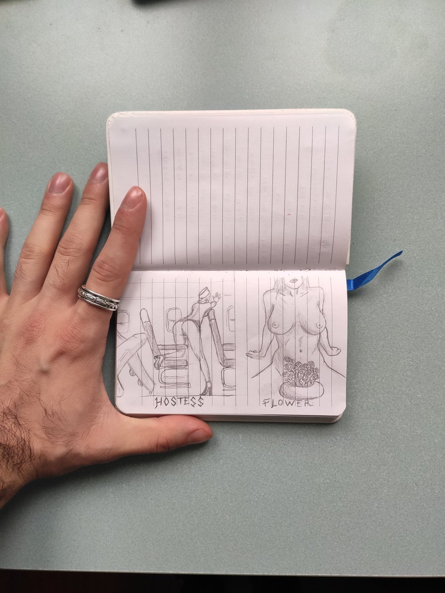 giolla_'s tweet photo. I felt sick the last week of 2021 so i had so much time to do the @indecentber Challenge on thia little moleskine :)
From now i post two drawing each day 😜 enjoy it #indecent #NSFWcomics #nsfw #hotdrawing https://t.co/Y1y9HOx9EW
