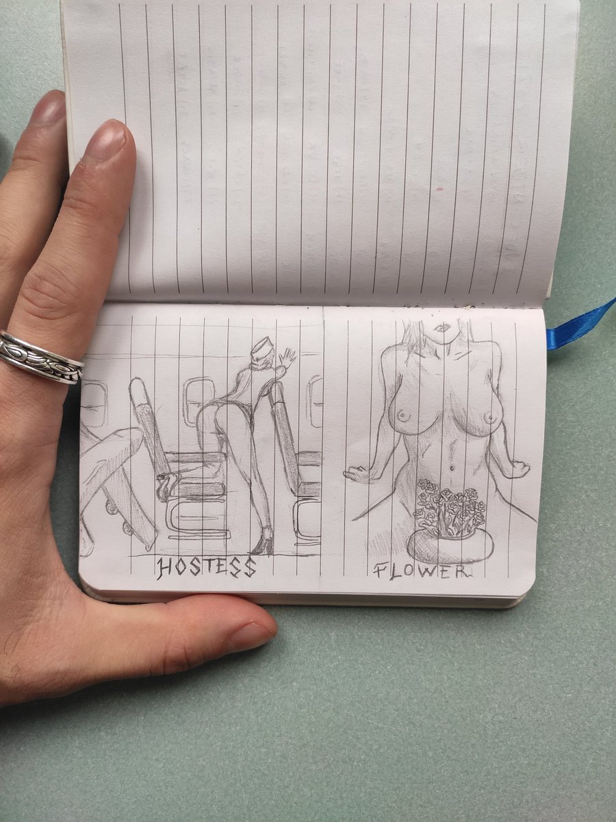 giolla_'s tweet photo. I felt sick the last week of 2021 so i had so much time to do the @indecentber Challenge on thia little moleskine :)
From now i post two drawing each day 😜 enjoy it #indecent #NSFWcomics #nsfw #hotdrawing https://t.co/Y1y9HOx9EW