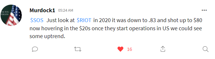 Xanny555's tweet photo. $sos $riot #sosltd #soslimited https://t.co/1yUtzVjmPN