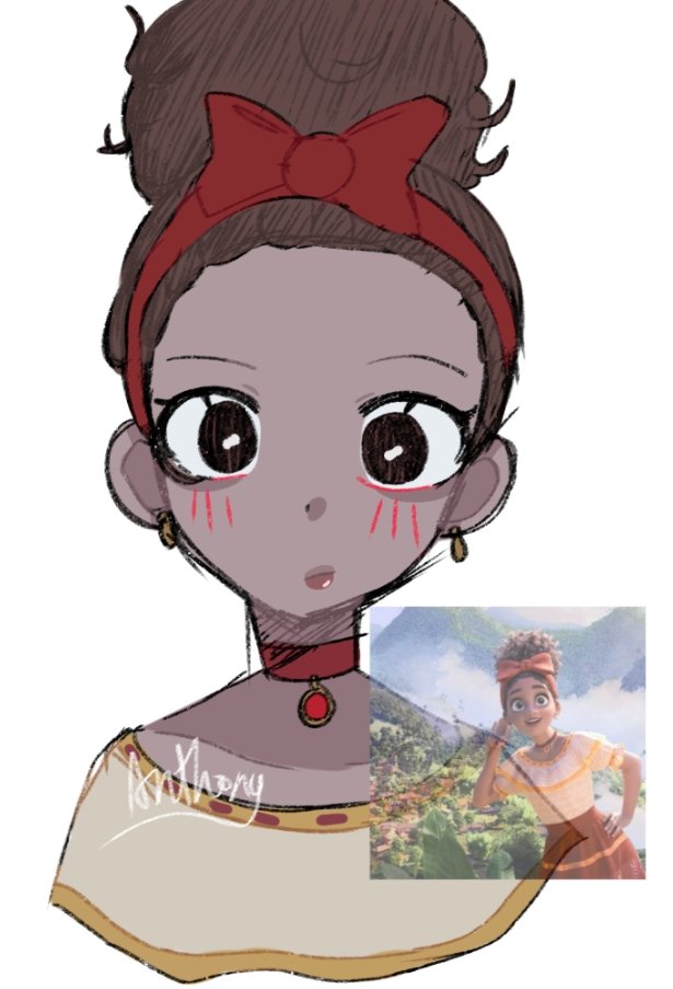 Anthonyyydraws's tweet photo. Doodle of Dolores

#Encanto #doloresmadrigal #DoloresEncanto #doodle #anthonyyydraws https://t.co/U1plQhnLXB