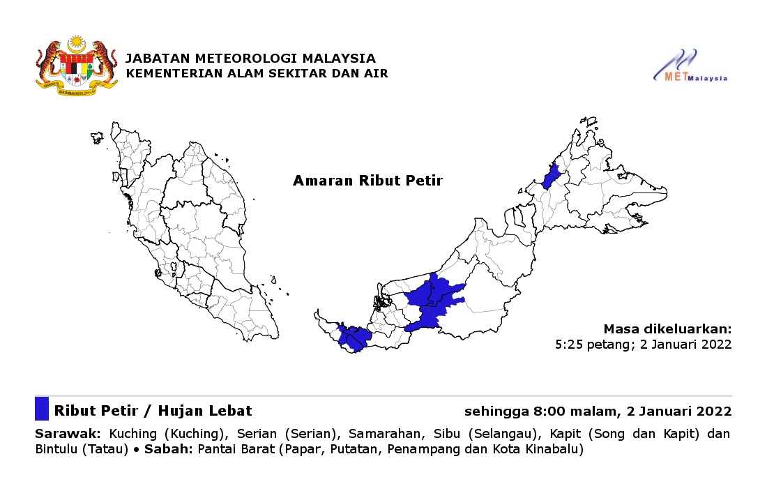 Waktu solat kota samarahan 2022