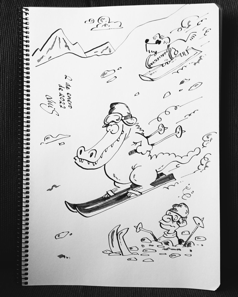 CuadernodeLuis's tweet photo. #PisuergasCrocodileExperience #Nieve #Vengaaaa https://t.co/DMkd0Y8wyz